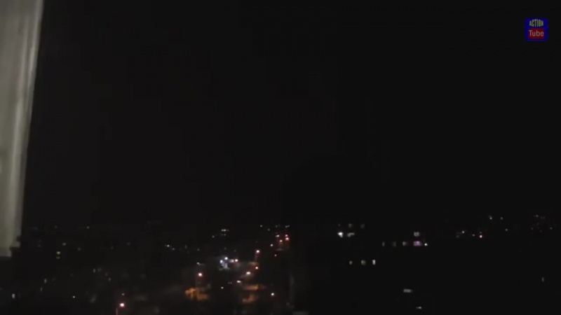 Видео работы сирийских систем пво и ударов крылатых ракет международной коалиции в окрестностях дамаска#5
