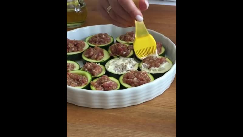 Фаршированные цукини