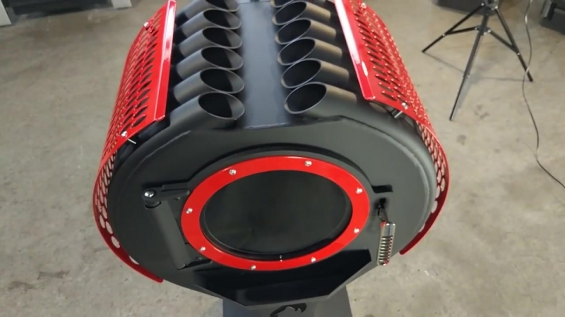 Обзор лучшей интерьерной отопительной печи длительного горения, типа булерьян,