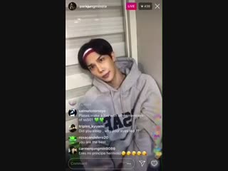 181005 park jung min (박정민) instalive update