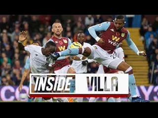 Inside villa aston villa 1 2 liverpool | exclusive tunnel cam from villa park