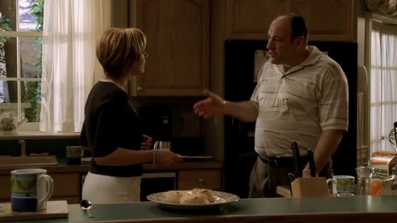 (клан сопрано s04e12 01) очередное утро в семье сопрано кармела пизда