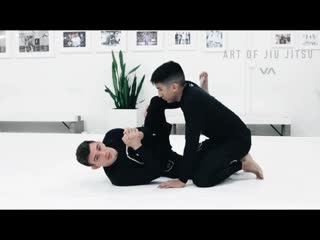 Nick bohli defending cross face from half guard