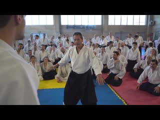 Christian tissier shihan, seminar in brescia (italy) jan 2020 shomenuchi