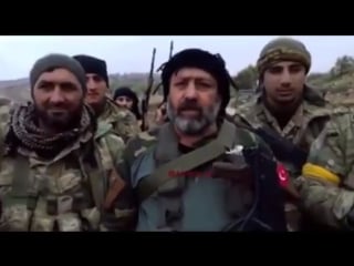 Afrin ii this hill was captured this morning, footage of 6 hours ago from commander hisham abu tayfour from liwa osoud al fatih