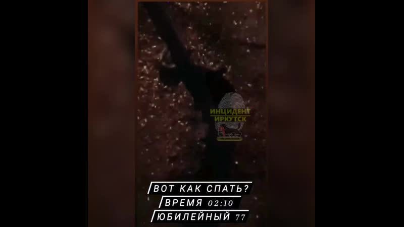 Ночные разборки в юбилейном