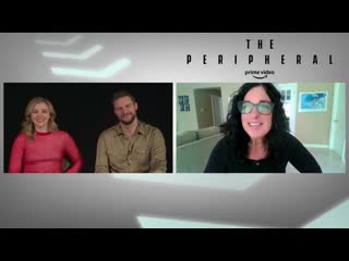 The peripheral chloe grace moretz jack reynor interview (2022) (1080p)