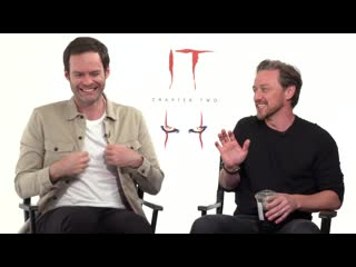 It chapter two ¦ james mcavoy & bill hader