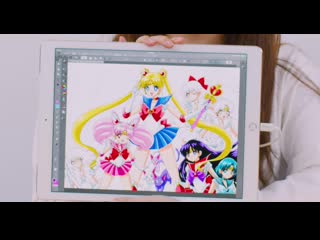 【イラスト】セーラー戦士大集合をフルカラーで描いてみた！[美少女戦士セーラームーン]sailor moon