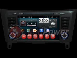 Штатная автомагнитола головное устройство android nissan qashqai 2014 redpower