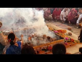 Havan at haidakhan baba ashram nainital