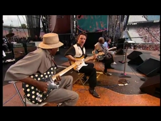 Eric clapton, bb king, buddy guy, jimmie vaughn rock me baby (crossroads 2004)