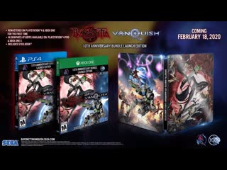 Bayonetta and vanquish 10th anniversary remaster bundle announcement trailer