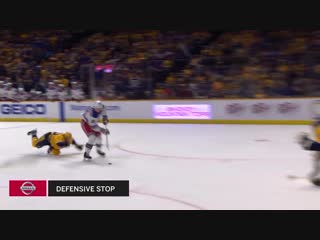 Pekka rinne makes a pair of huge saves