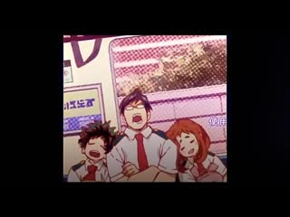 Midoriya & uraraka & iida