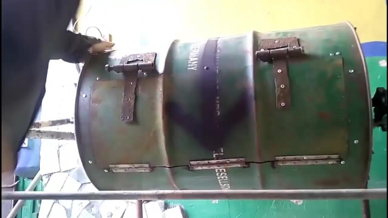Ручная бетономешалка