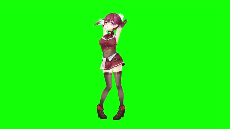 [marine ch 宝鐘マリン] twintails can fly【hololive/宝鐘マリン】