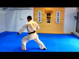 Ката тайкиоку cоно ни киокушинкай каратэ so kyokushin karate katataikyoku sono ni