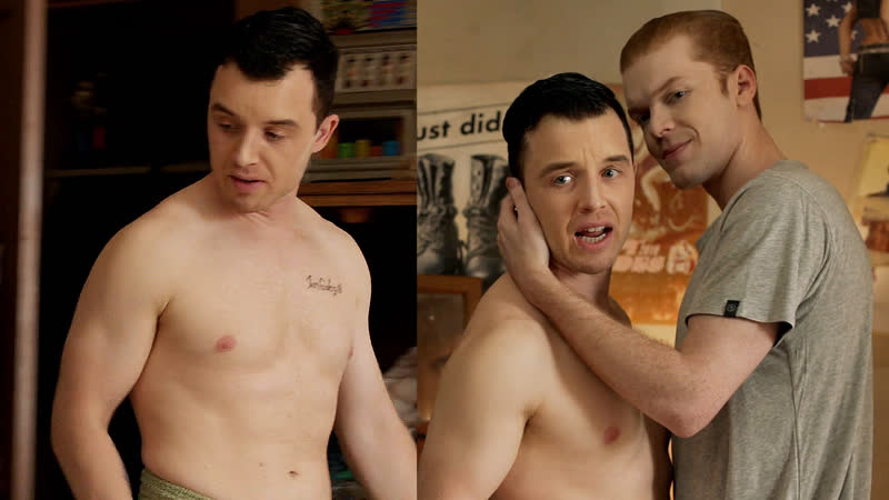 Mickey and ian / s10e12/ scene 01/ rus sub
