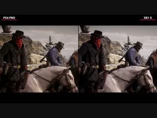 [4k] red молодые redemption 2 – ps4 pro vs xbox one x graphics comparison
