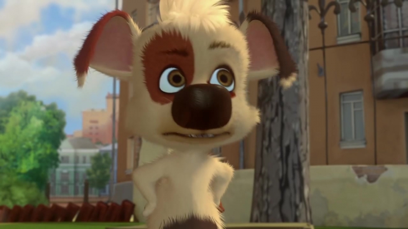 Белка и стрелка озорная семейка лоость лап молодые мультики