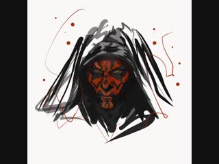 Darth maul от makoto sato в instagram