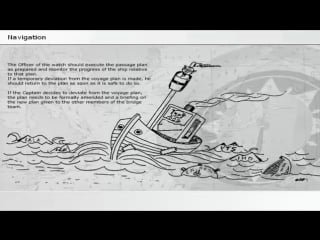 Duties and responsibilities of officer on watch (oow)