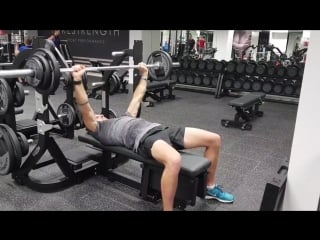 Bmx flatland warmig up and training in gym