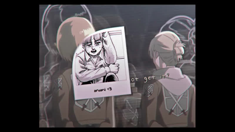 Armin arlert x annie leonhart vine edit | aruani