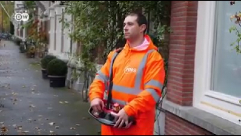 Цифрове управління смітниками в нідерландах