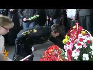 Акцыя памяці ахвяраў выбуху ў менскім мэтро