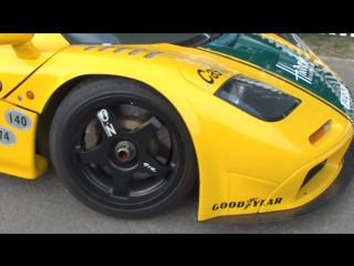 #mclaren #f1 #gtr (harrods livery) driving and interior views