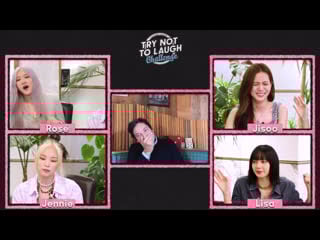Try not to laugh challenge with blackpink