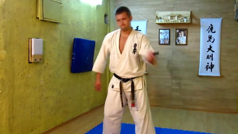 3 урок нунчаку восьмерки с перехватами nunchaku kyokushinkai karate киокушинкай карате