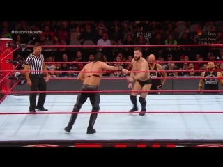 Seth rollins vs finn bálor raw, jan 15, 2018
