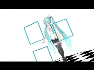 18+ donut hole【mmd】 by 107kcl hatsune miku naked dance miku miku dance