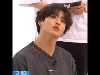 A compilation of jungkook getting angry and pouty