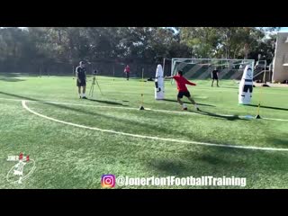 Central porn midfielder (cam) drill joner 1on1 football training 02