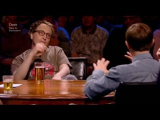 Alan davies as yet untitled 1x01 cupped by a shammy hand noel fielding, kerry godliman, andrew maxwell, jon ronson