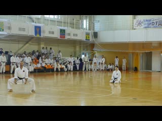 Russian goju ryu gasshuku 2019 sensei aleksandr grib, 6th dan kata sepai iogkf rf