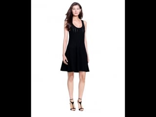 Picot stitched scoopneck dress short dresses ralphlaurencom