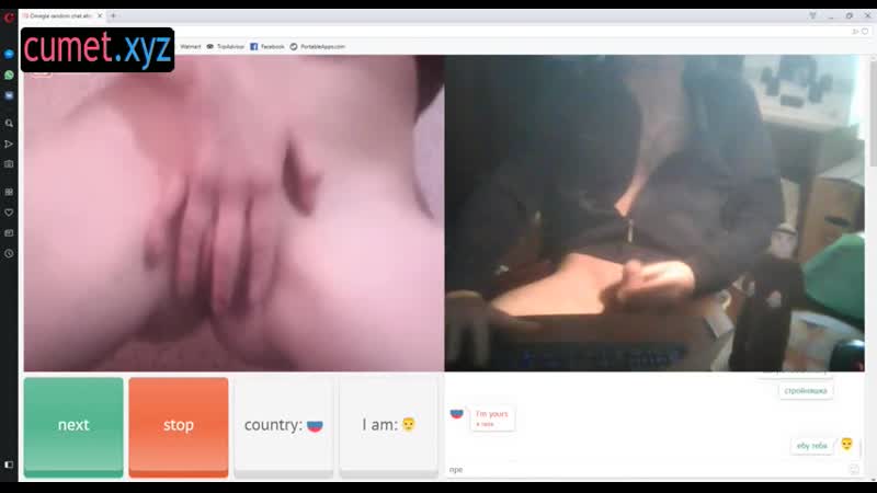An excited girl flowed down the webcam, Coomeet, periscope, Oomegle, Ometv, Skype, Sex Chat Kumit 