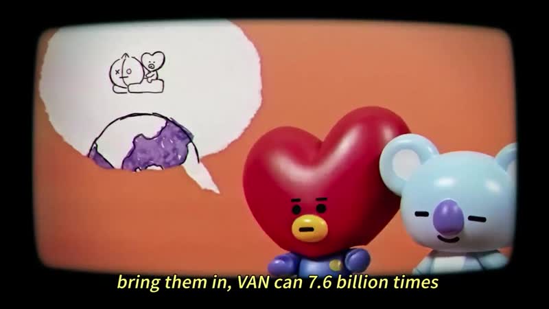 Bt21 universe 3 animation love–spread it, how