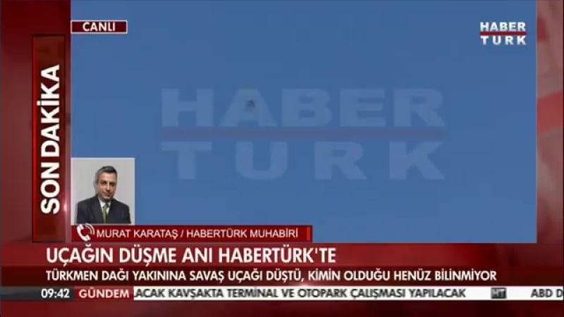 Турэцкія смі сьцвярджаюць, што зьбілі расейскі самалёт