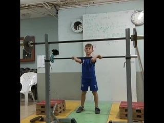 Ilai putz 13 kg squat jerk pr