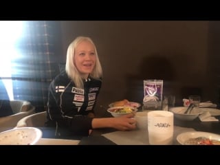 Kaisa mäkäräinen interview before the wch in hochfilzen (fin)
