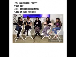 Pime leigh compliments perrie