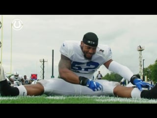 Colts training camp wire up linebacker najee goode