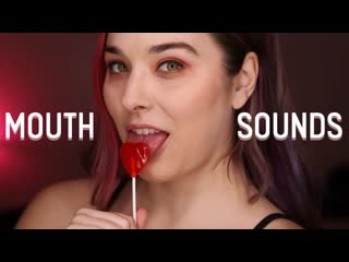 Asmr kitten intense mouth sounds with a lollipop 💘