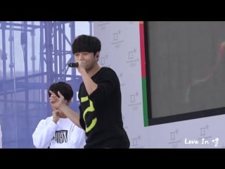 [fancam]150516 infinite f heartthrob at 2018 pyeongchang g 1000 celebration l